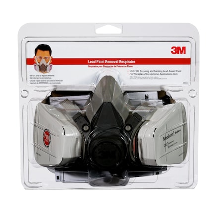 3M Medium Tekk Protection Lead Paint Removal Respirator 62093HA1-C